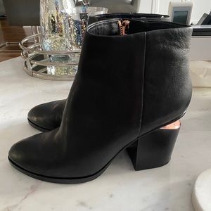 Alexander Wang leather boots